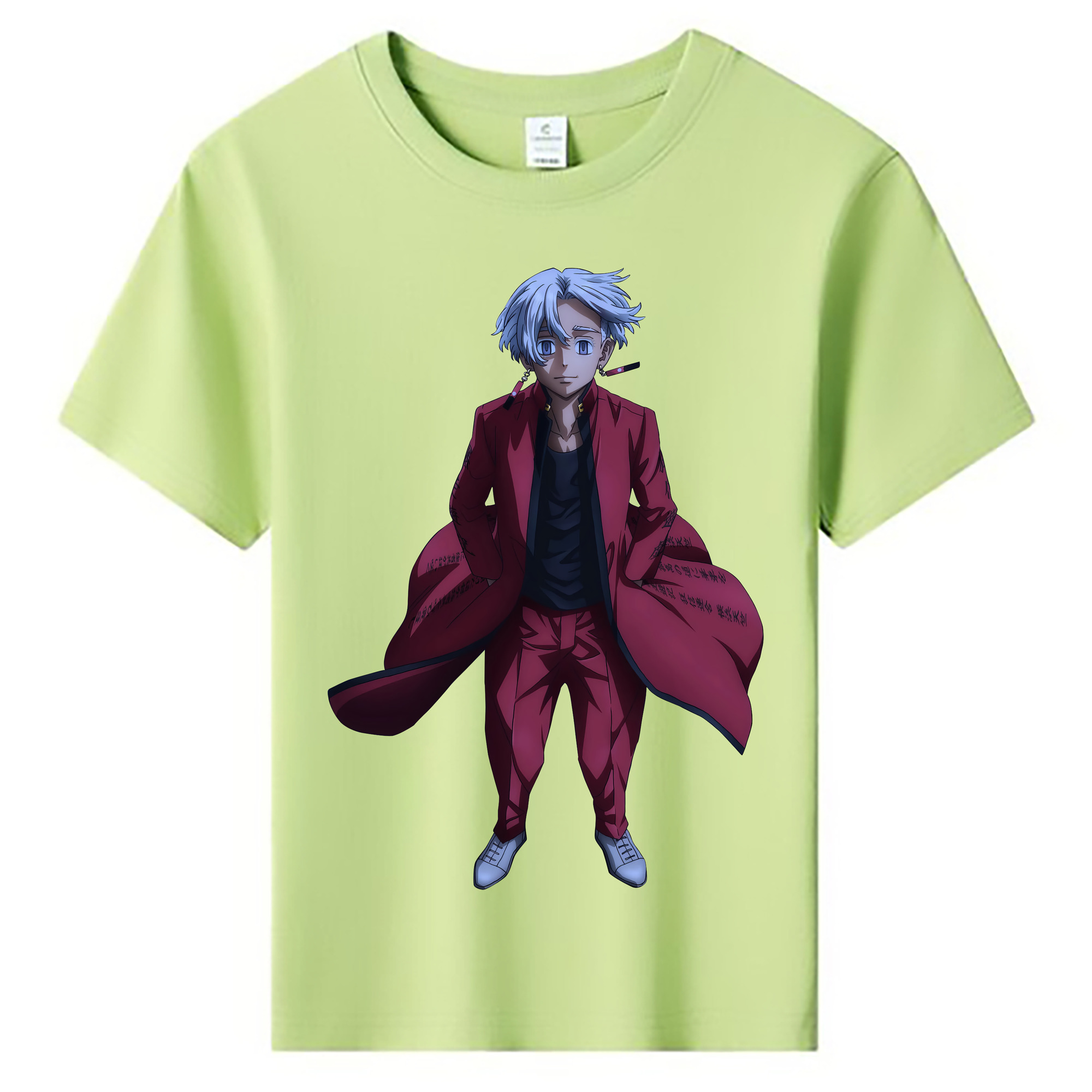 （画像用） 東京リベンジャーズ Tokyo Revengers 綿100％キッズTシャツ（フロントプリント）
